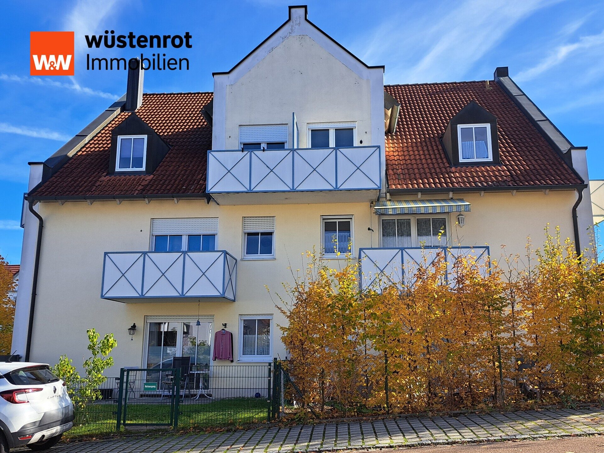 Immobilienangebot - Pfaffenhofen an der Ilm - Alle - 3-Zimmer-DG-Wohnung mit 2 Balkonen