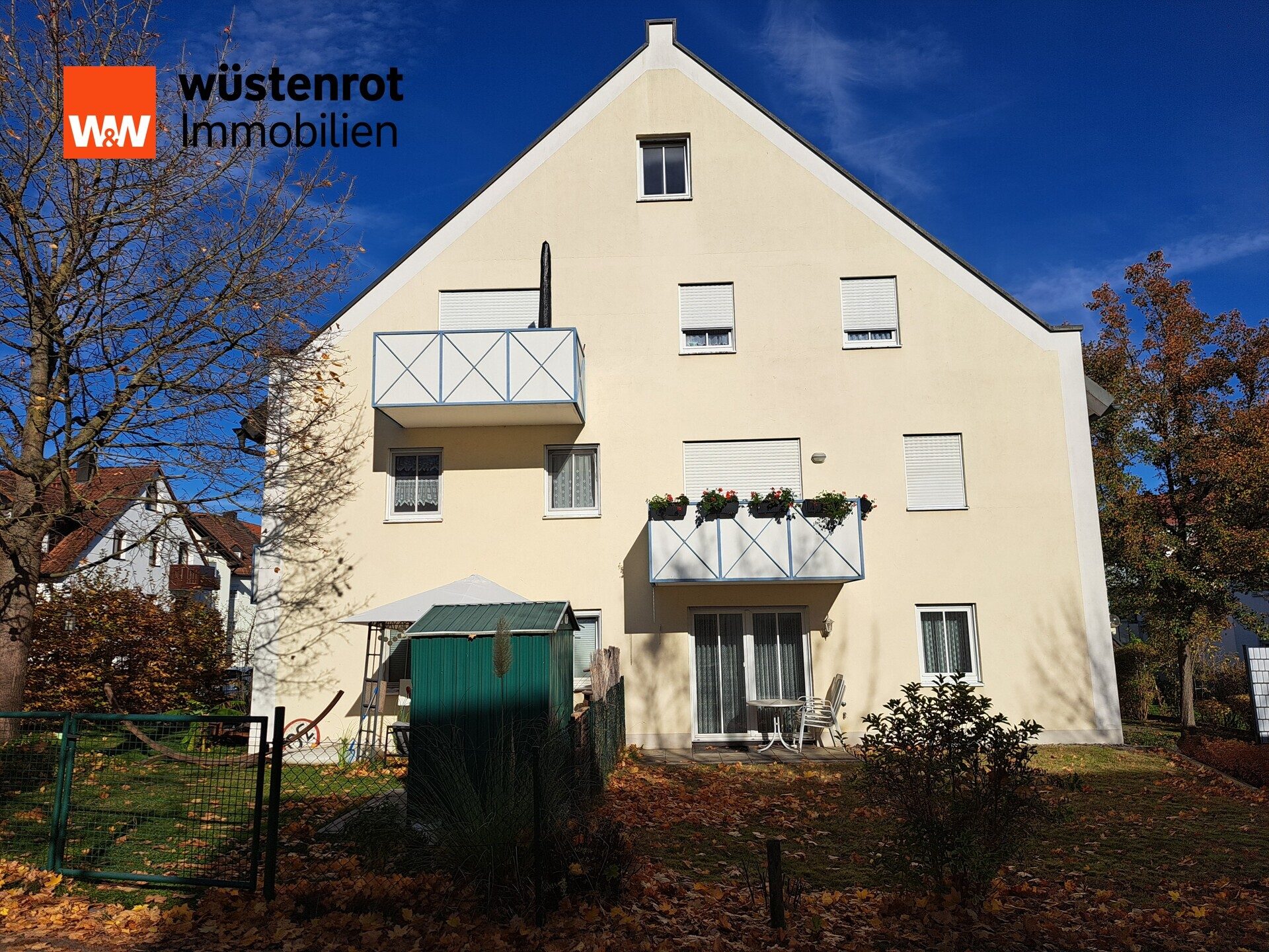 Immobilienangebot - Pfaffenhofen an der Ilm - Alle - 3-Zimmer-DG-Wohnung mit 2 Balkonen