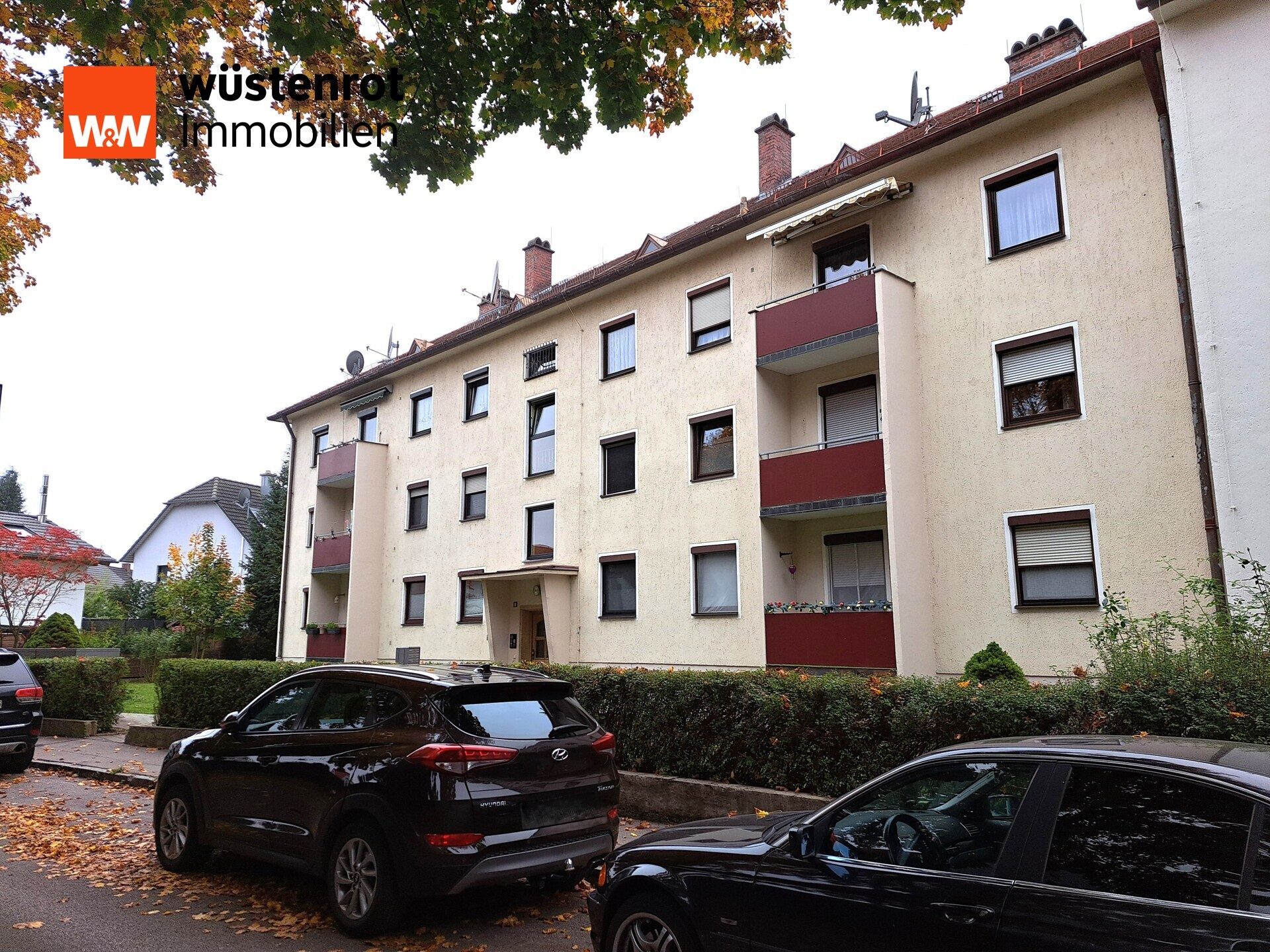 Immobilienangebot - Dachau - Alle - Helle 2-Zimmer-Wohnung im 2. OG in ruhiger Lage
