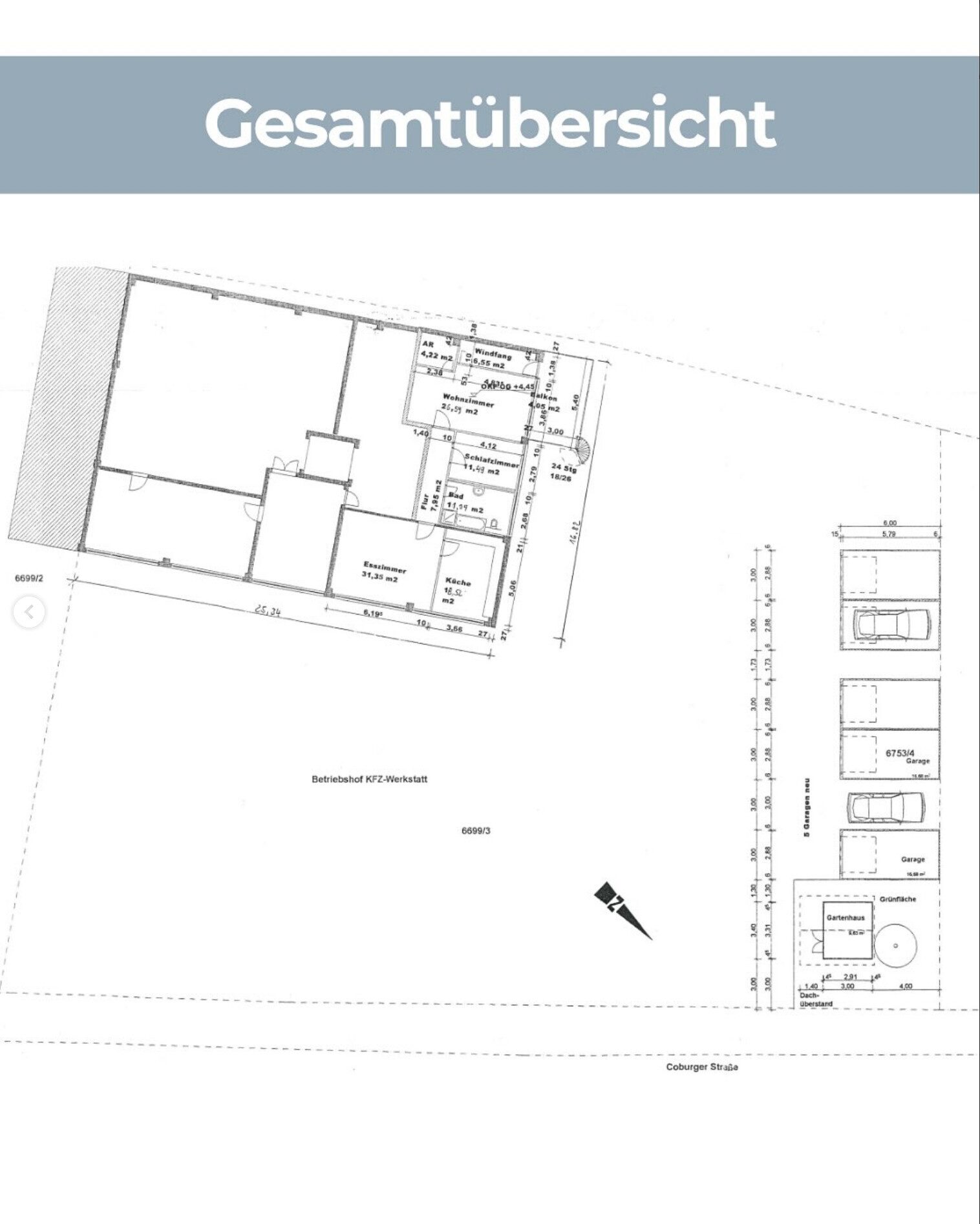 Immobilienangebot - Bamberg - Alle - Vielseitige Gewerbeeinheit in der Coburger Straße in Bamberg