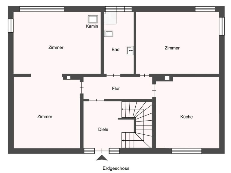 Immobilienangebot - Marl / Drewer - Alle - Zweifamilienhaus, großer Garten, Doppelgarage, Balkon und Terrasse, moderne Heizung, moderne Fenster