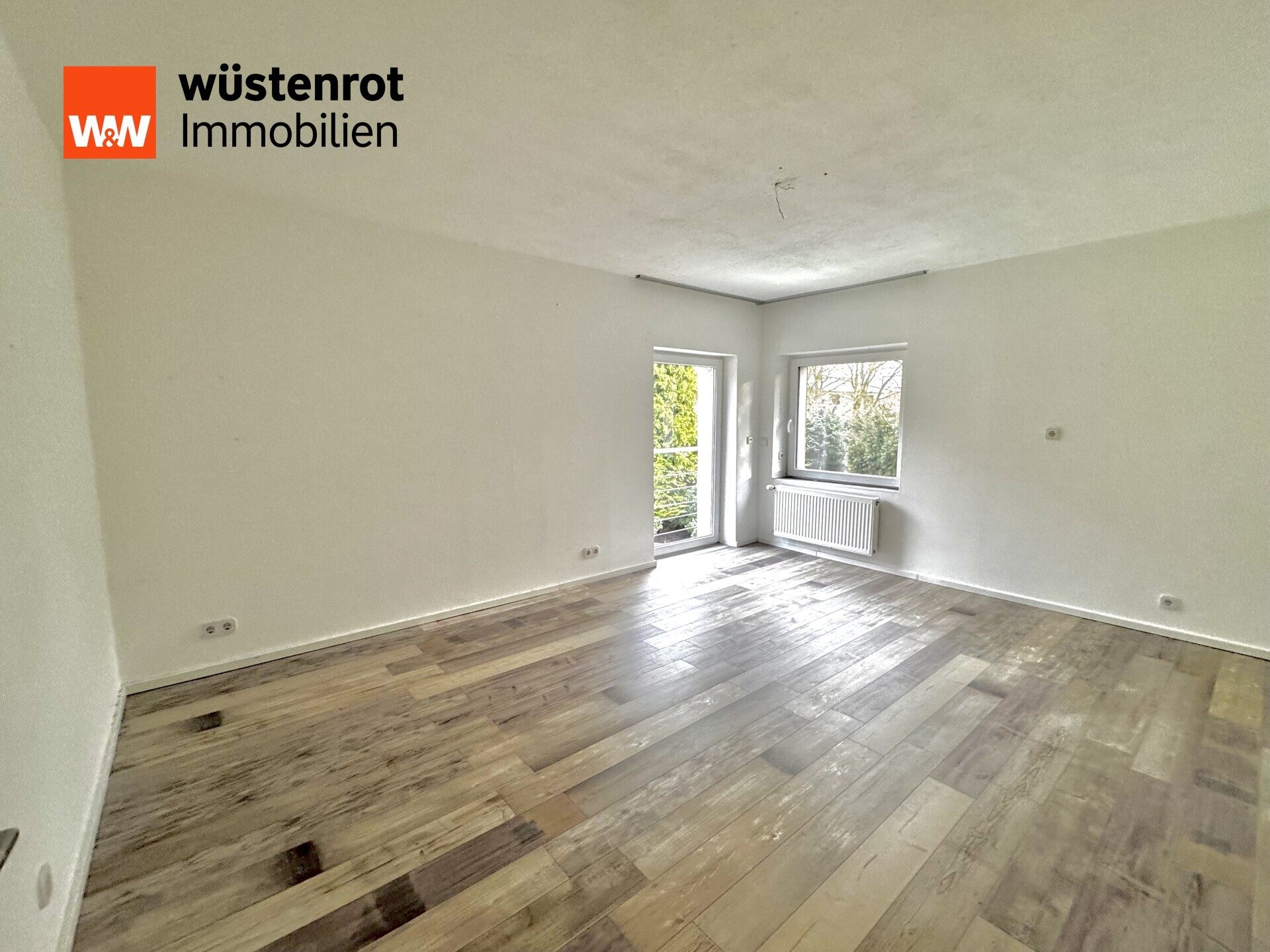 Immobilienangebot - Marl / Drewer - Alle - Zweifamilienhaus, großer Garten, Doppelgarage, Balkon und Terrasse, moderne Heizung, moderne Fenster