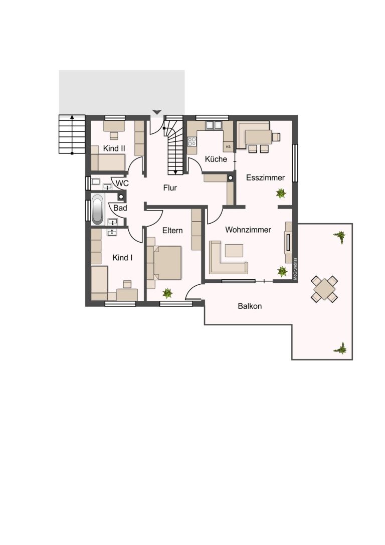 Immobilienangebot - Lahr/Schwarzwald / Mietersheim - Alle - **Zweifamilienhaus mit großzügiger Hauptwohnung und separater Einliegerwohnung**