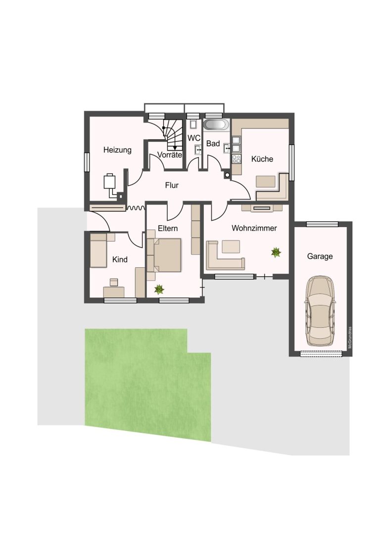 Immobilienangebot - Lahr/Schwarzwald / Mietersheim - Alle - **Zweifamilienhaus mit großzügiger Hauptwohnung und separater Einliegerwohnung**