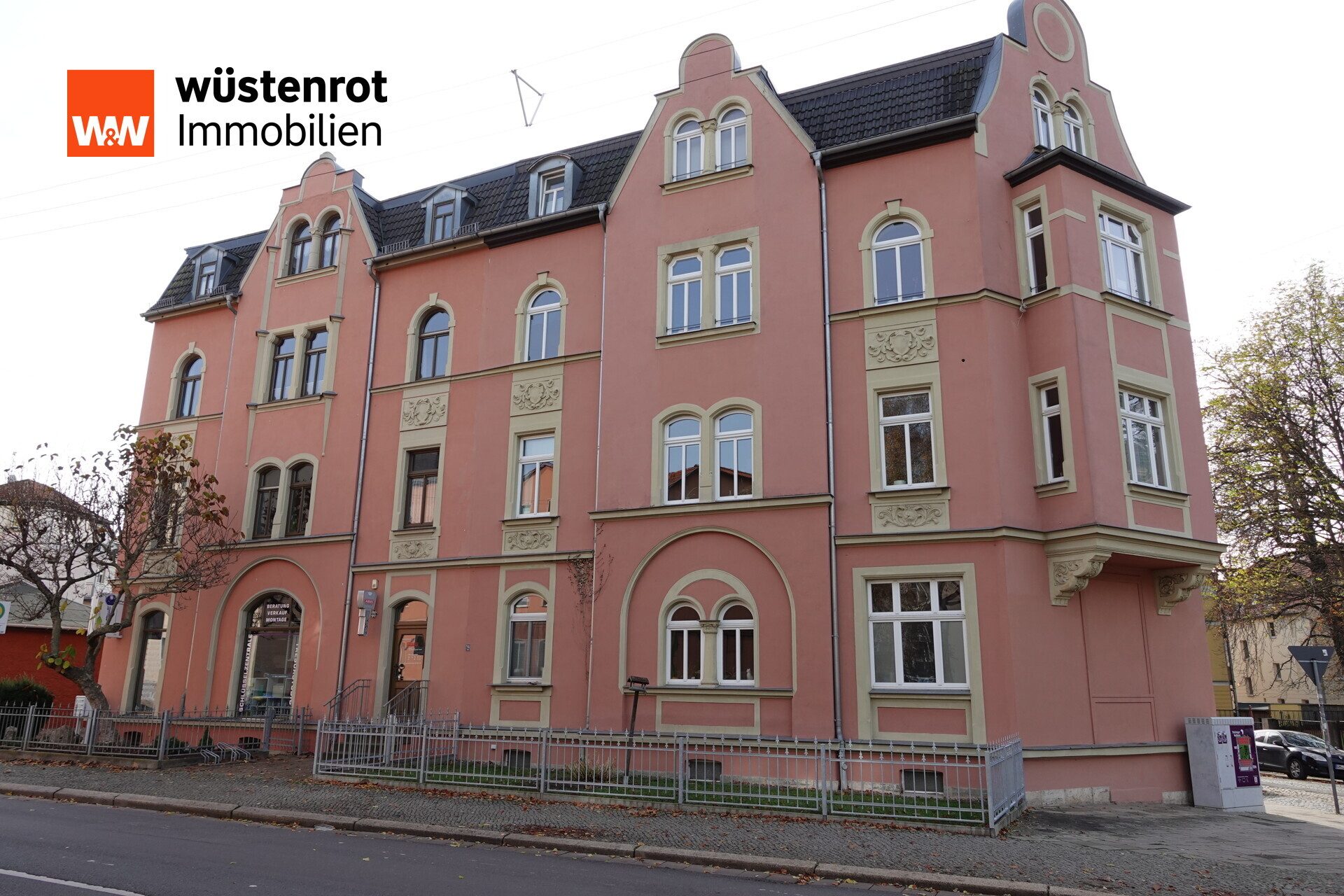 Immobilienangebot - Weimar - Alle - Familienwohnung im Altbau der Nordvorstadt - Praktischer Grundriss, Balkon und Stellplatz