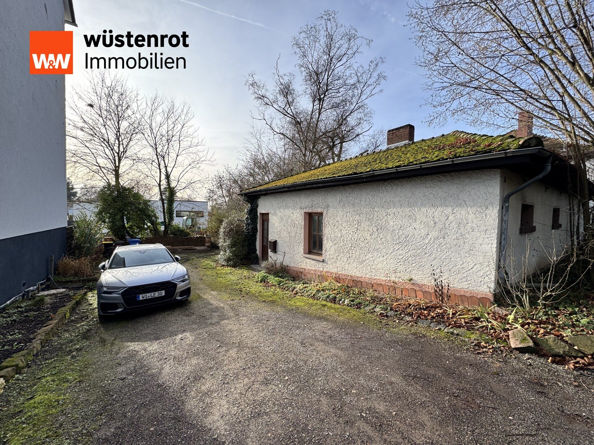 Immobilienangebot - Worms - Alle - +++WORMS-WEINSHEIM: DOPPELHAUSHÄLFTE MIT EINLIEGERWOHNUNG UND GEWERBERAUM IN RUHIGER, GRÜNER LAGE+++