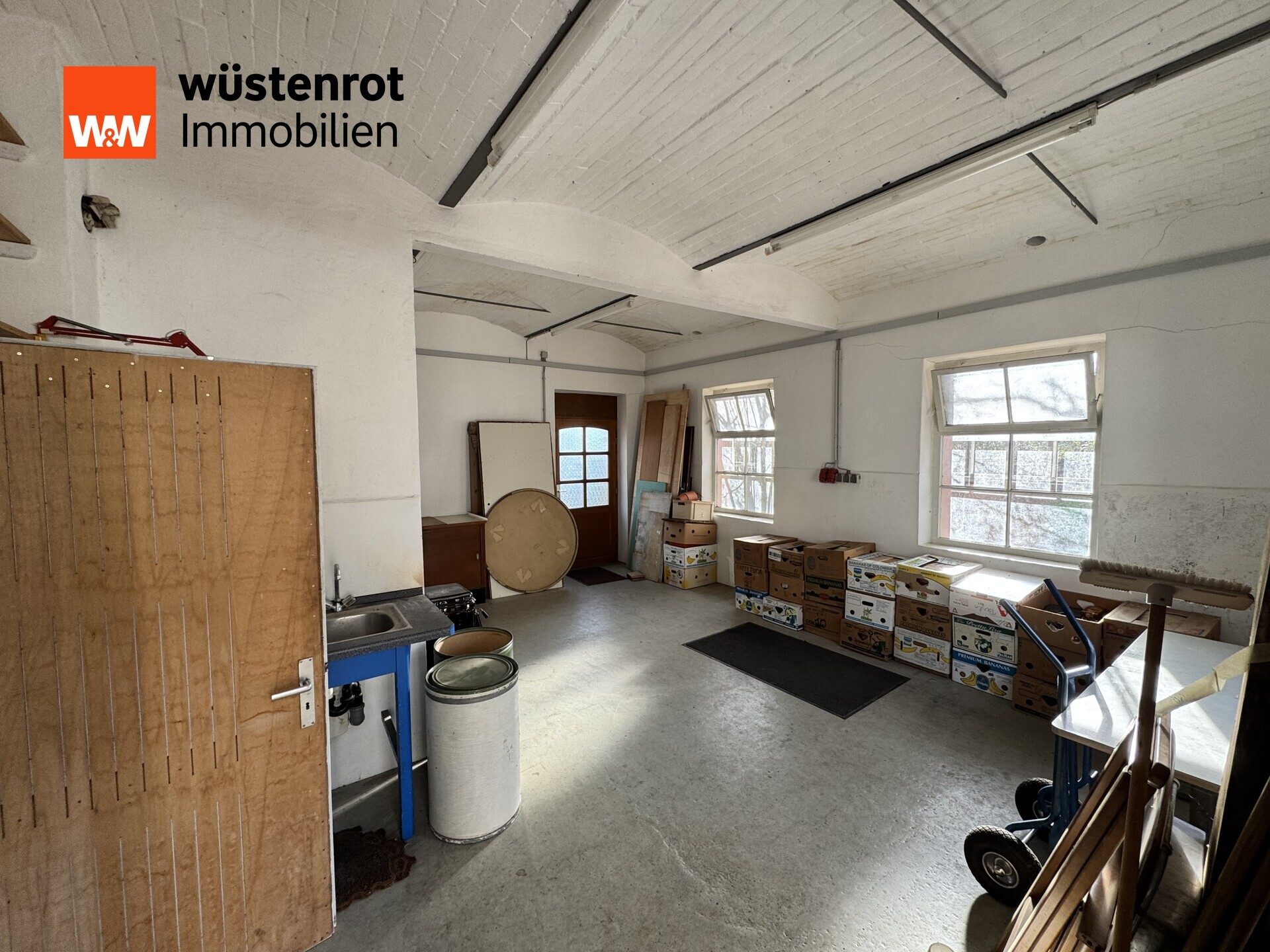 Immobilienangebot - Worms - Alle - +++WORMS-WEINSHEIM: DOPPELHAUSHÄLFTE MIT EINLIEGERWOHNUNG UND GEWERBERAUM IN RUHIGER, GRÜNER LAGE+++