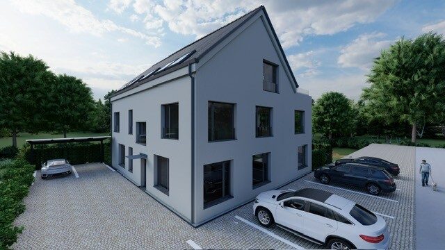 Immobilienangebot - Hagenbach - Alle - * NEUBAUWOHNUNG IN HAGENBACH: Helle 3 Zimmer mit Stellplatz und einer Loggia, tolle Raumaufteilung*