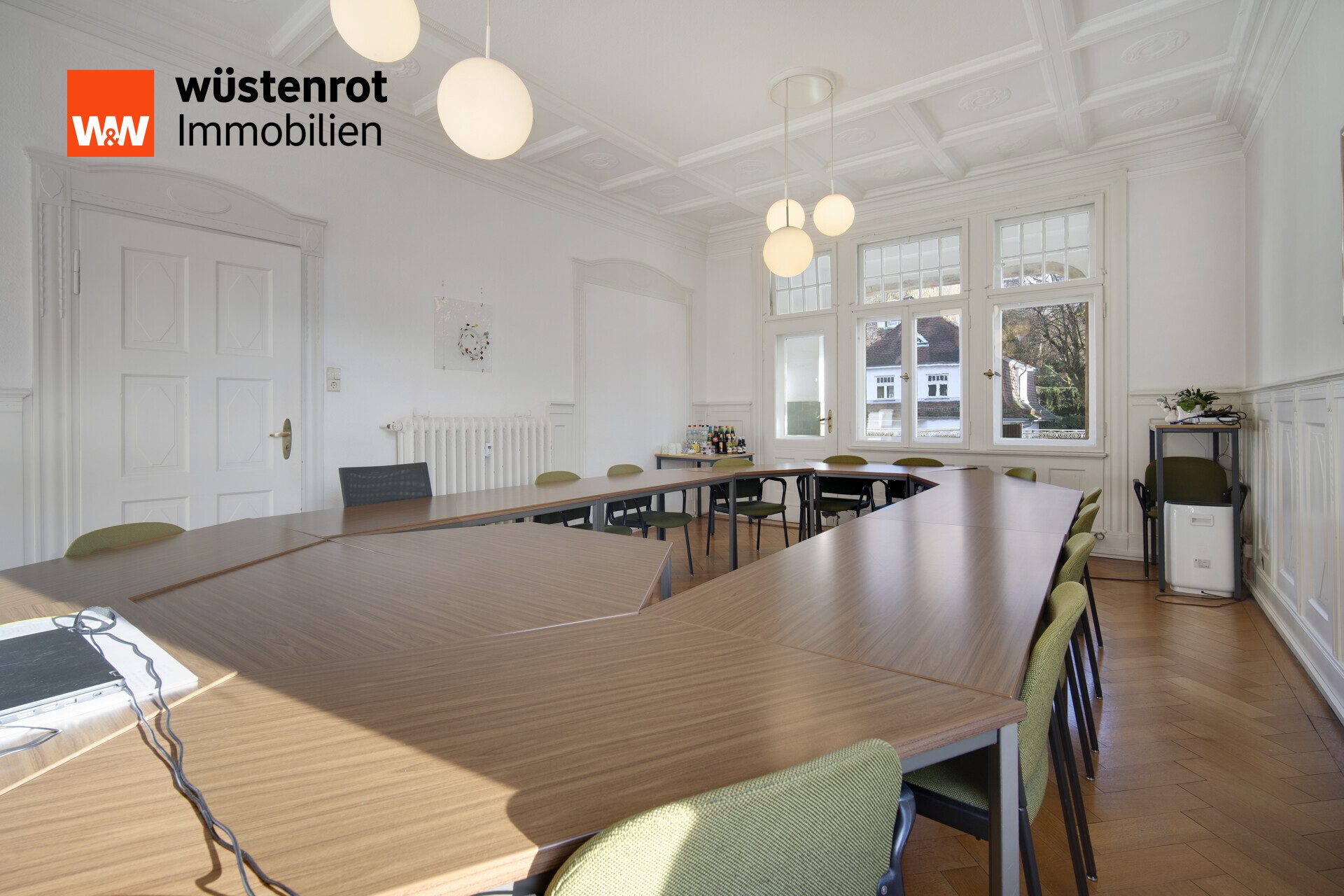 Immobilienangebot - Stuttgart - Alle - Exklusives Denkmal-Objekt in Bestlage: Historisches Stadtpalais als Wohnresidenz oder Kanzlei