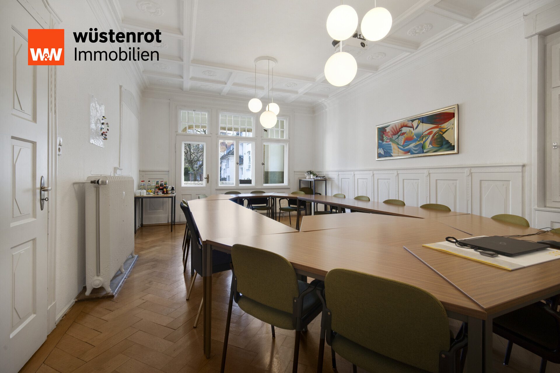 Immobilienangebot - Stuttgart - Alle - Exklusives Denkmal-Objekt in Bestlage: Historisches Stadtpalais als Wohnresidenz oder Kanzlei