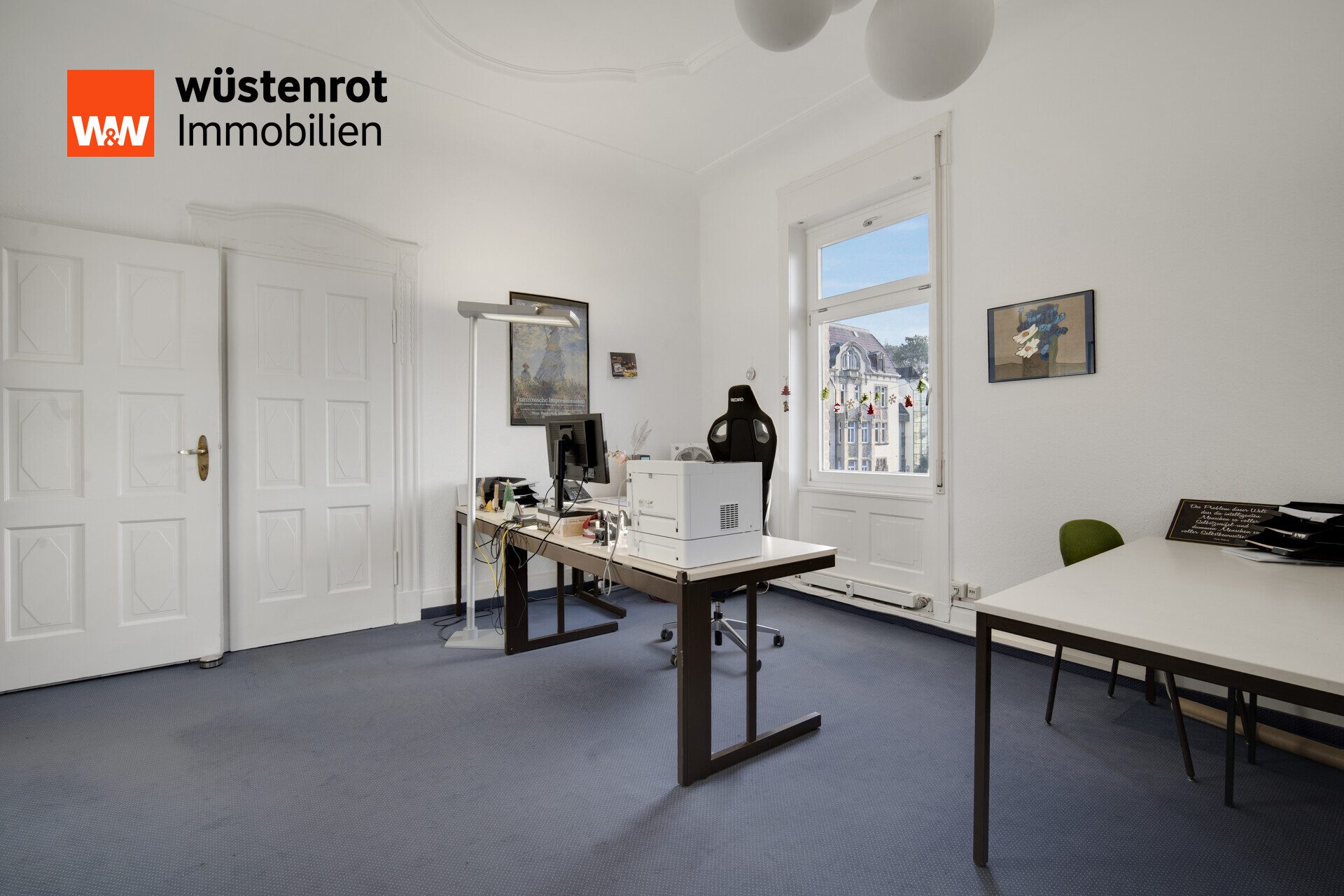 Immobilienangebot - Stuttgart - Alle - Exklusives Denkmal-Objekt in Bestlage: Historisches Stadtpalais als Wohnresidenz oder Kanzlei