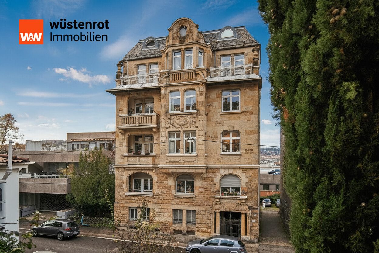 Immobilienangebot - Stuttgart - Alle - Exklusives Denkmal-Objekt in Bestlage: Historisches Stadtpalais als Wohnresidenz oder Kanzlei