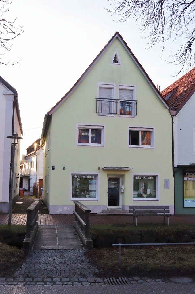 Immobilienangebot - Obergünzburg - Alle - Saniertes Wohn- und Geschäftshaus mit Garage im Zentrum von Obergünzburg mit Renditepotential 4,7 %