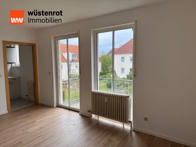Immobilienangebot - Dresden / Cotta - Alle - Charmante 1-Raum-Wohnung mit Balkon & Tiefgarage in Toplage Dresden-Cotta