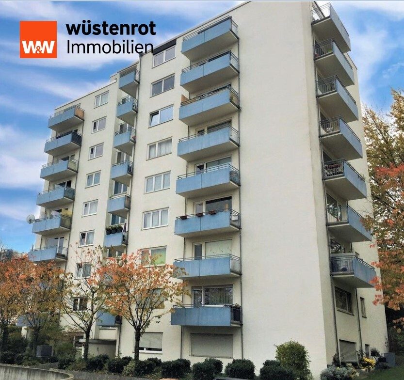 Immobilienangebot - Frankfurt am Main / Oberrad - Alle - 2-Zi.-Wg.  mit Balkon, neuer Heizung & 3-fach Verglasung in Frankfurt-Oberrad inkl. EBK & Stellplatz