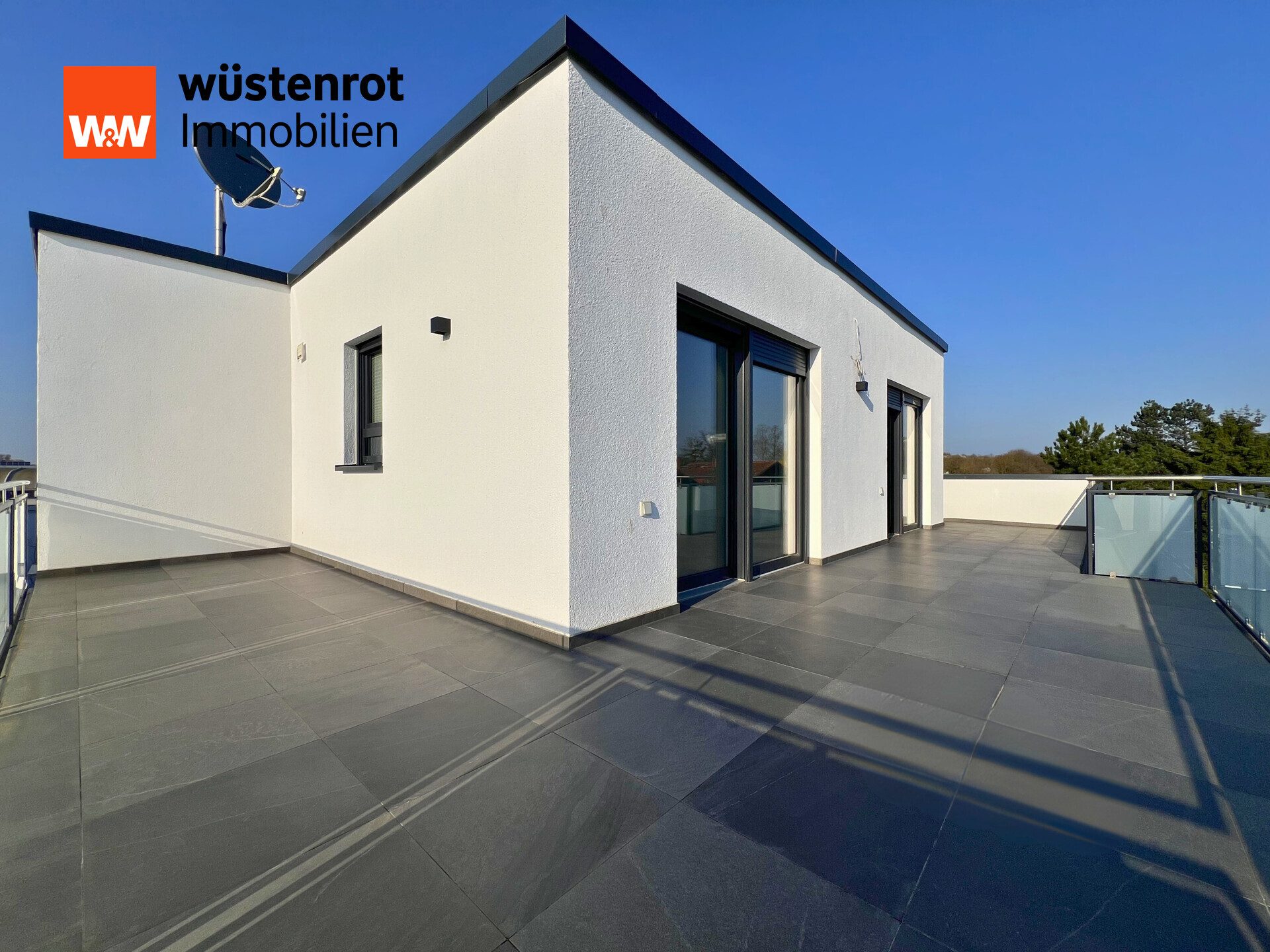 Immobilienangebot - Alzey - Alle - Erstbezug: Helles Penthouse mit privatem Treppenhaus, XL-Dachterrasse und Stellplatz...