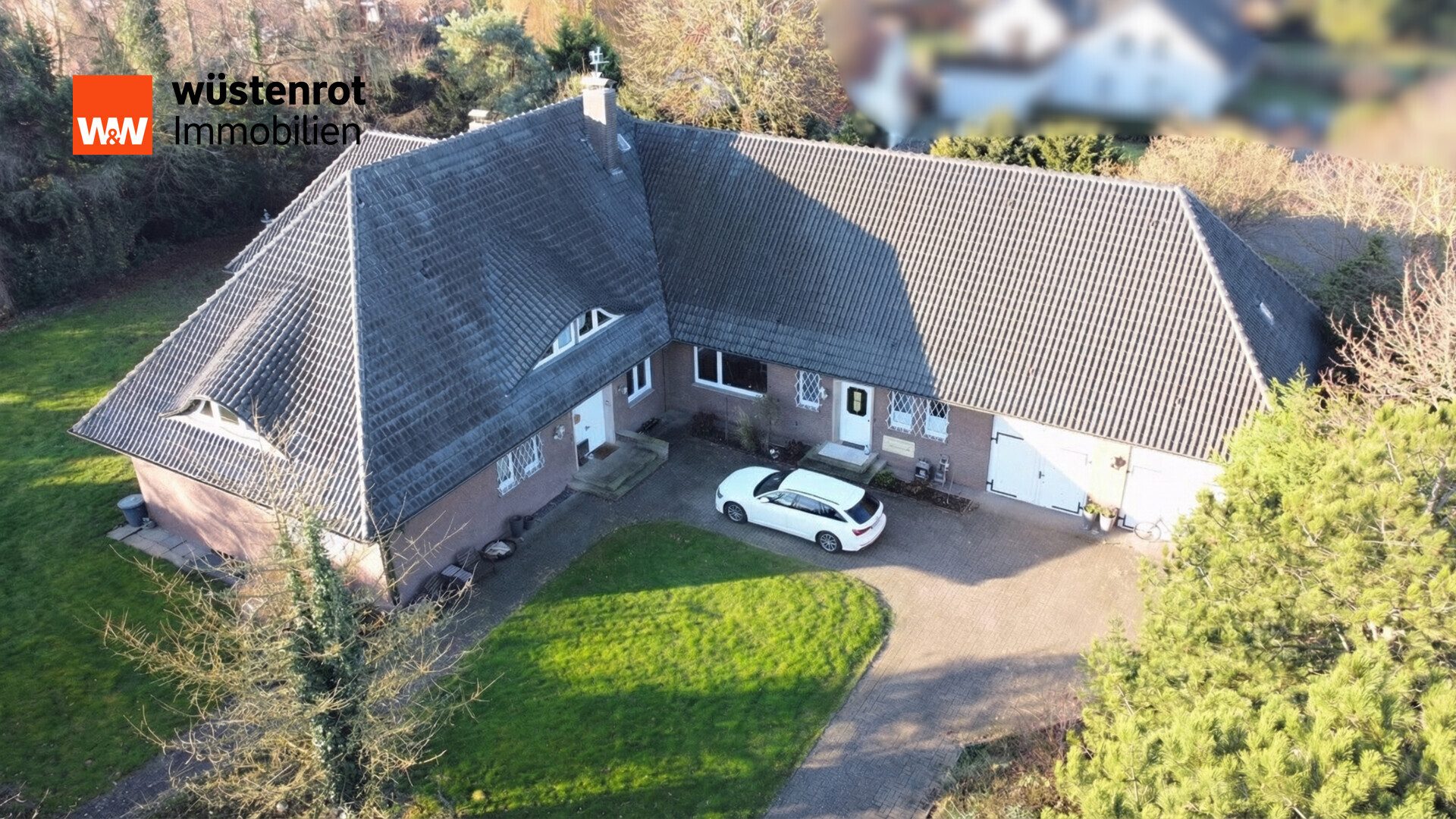 Immobilienangebot - Lemförde - Alle - Exklusives Wohnhaus mit Praxis auf großem Grundstück in Lemförde