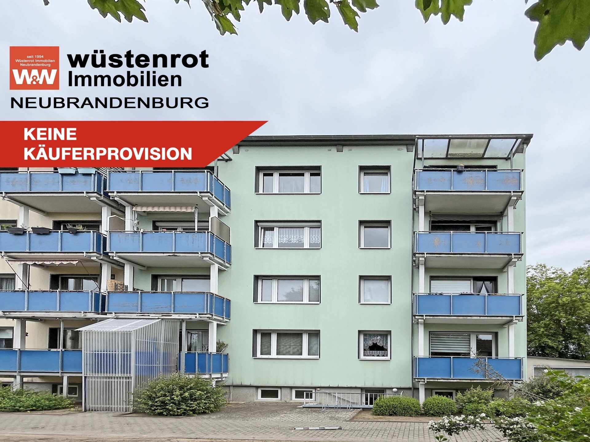 Immobilienangebot - Milmersdorf - Alle - FÜR IHRE KAPITALANLEGE IN DER UCKERMARK: EIGENTUMSWOHNUNG MIT BALKON UND KELLER