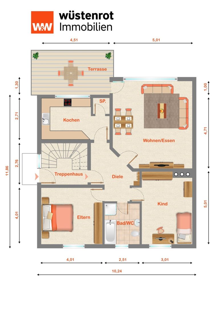 Immobilienangebot - Unkel - Alle - Top gepflegtes Mehrfamilienhaus mit Garten und Parkplätzen in toller Lage von Unkel!