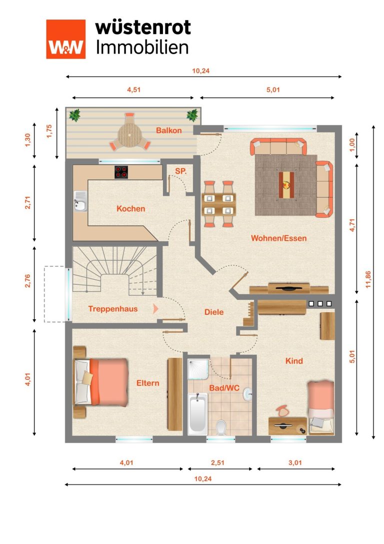 Immobilienangebot - Unkel - Alle - Top gepflegtes Mehrfamilienhaus mit Garten und Parkplätzen in toller Lage von Unkel!