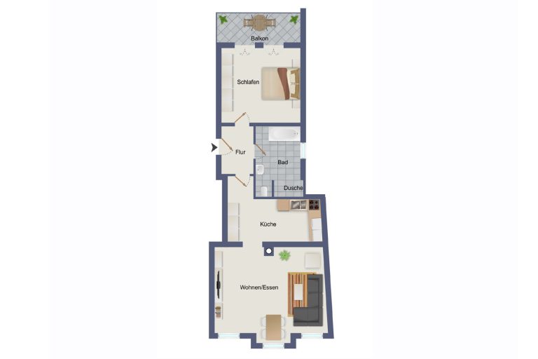 Immobilienangebot - Augsburg - Alle - Eine zauberhafte & neuwertige Wohnung zum Verlieben