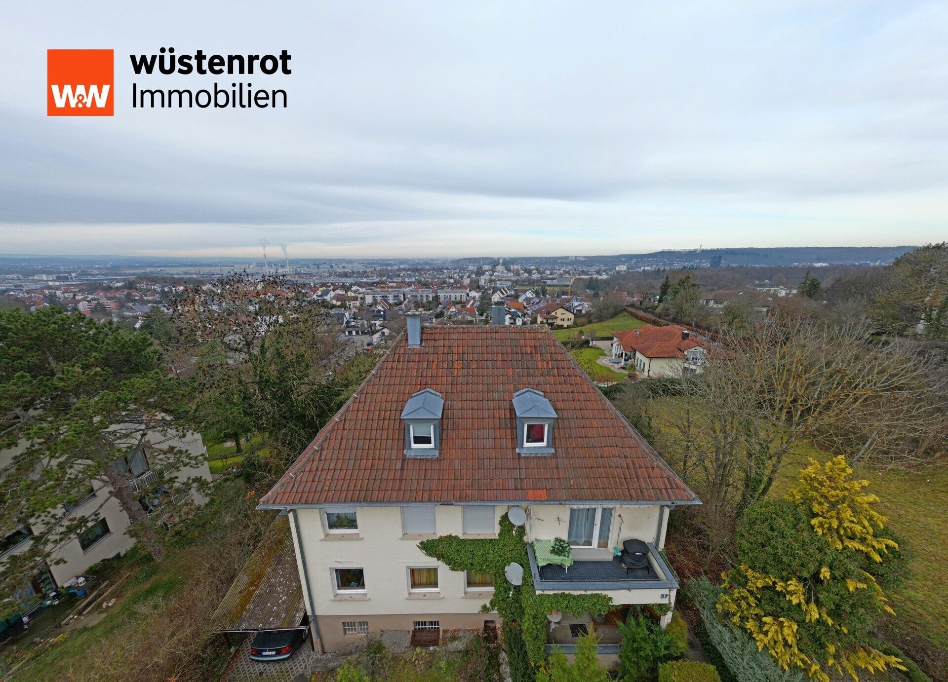 Immobilienangebot - Böblingen - Alle - Stilvolle Stadtvilla mit Weitblick – Wohnen mit Charakter in bevorzugter Böblinger Lage
