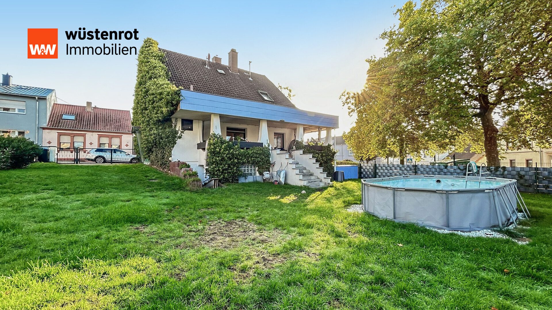 Immobilienangebot - Neunkirchen/Saar - Alle - Einfamilienhaus mit großem Garten in Neunkirchen-Ludwigsthal