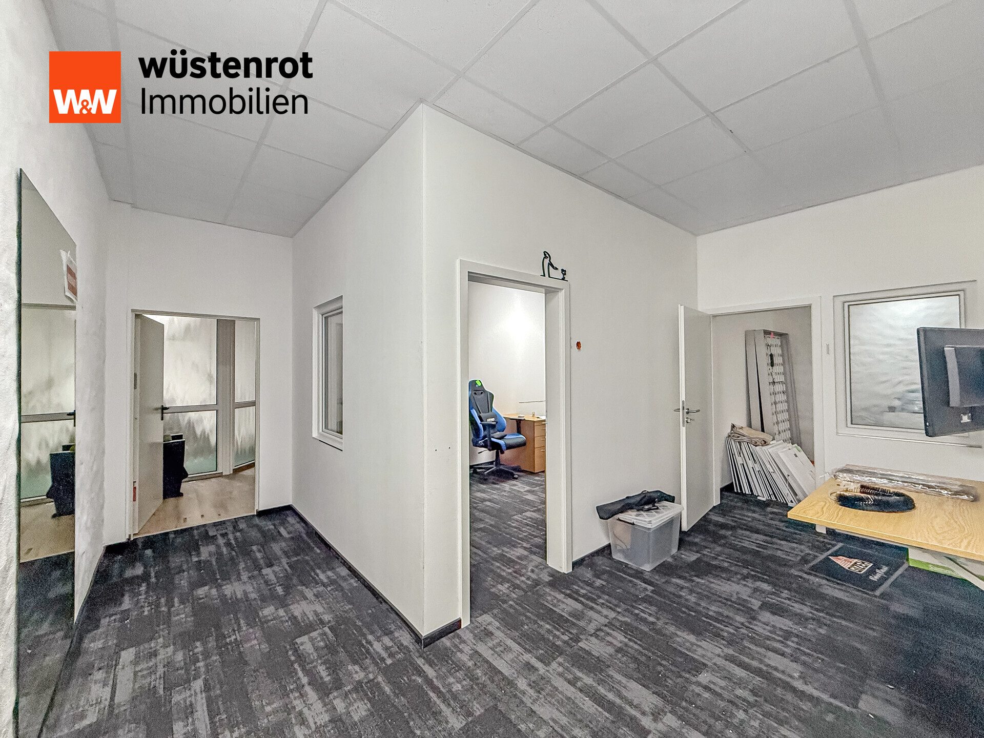 Immobilienangebot - Riegelsberg - Alle - Flexible Gewerbeeinheit für Büro & Handel in Top Lage von Riegelsberg - ca. 442 m²