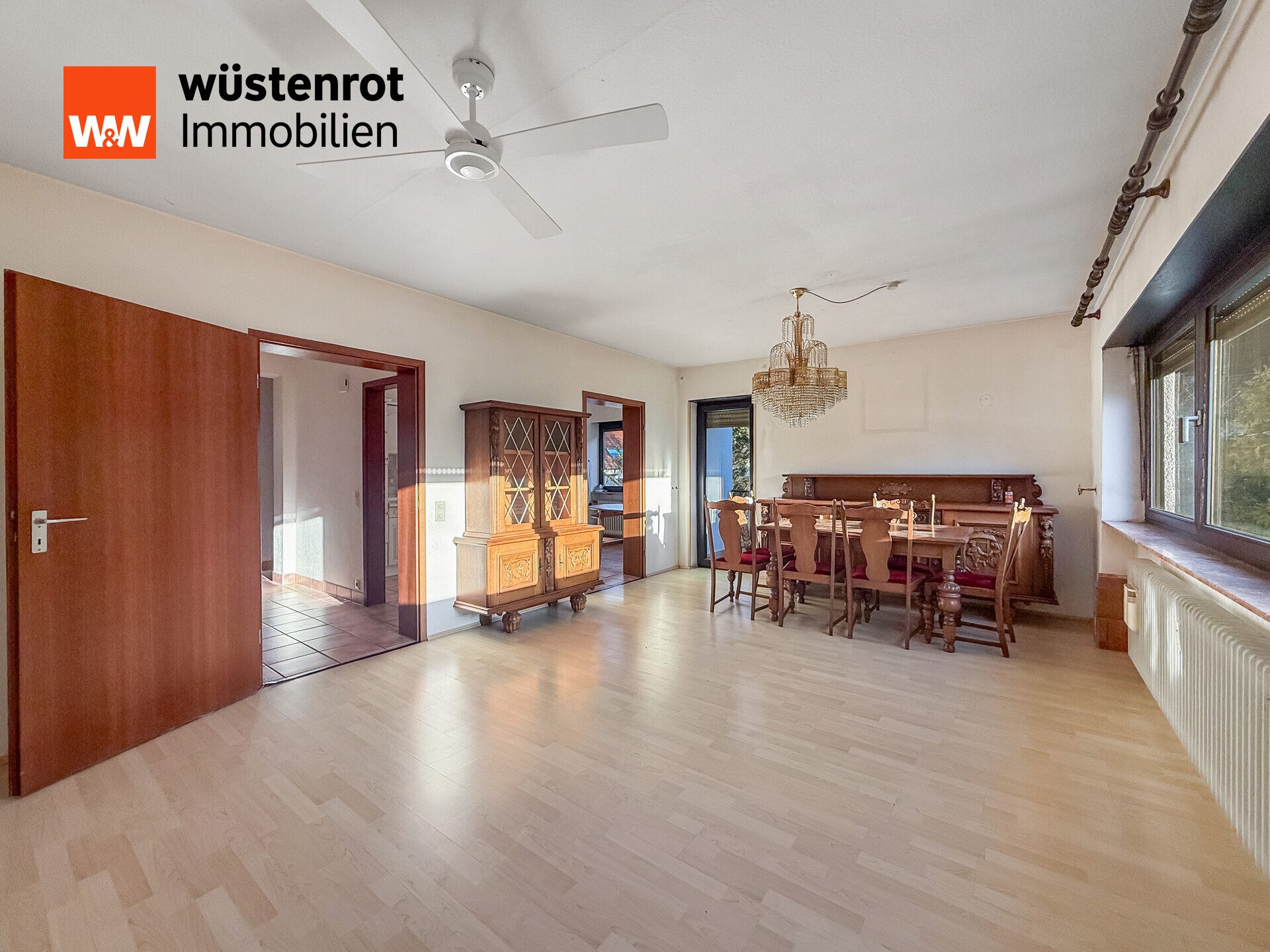 Immobilienangebot - Beckingen / Haustadt - Alle - Charmante 82 m²-Eigentumswohnung in Hausstadt – zum Verkauf in einem ruhigen und gepflegten Wohnhaus