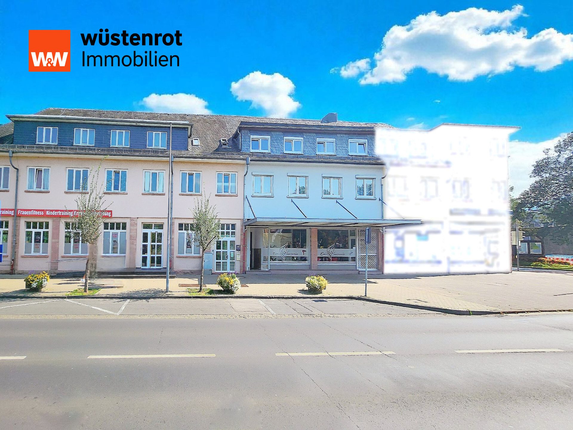 Immobilienangebot - Bad Orb - Alle - Ich bin reserviert! Vollvermietetes 2-FH mit Friseurladen, Dachterrasse, Lager & über 6,5 % Rendite!