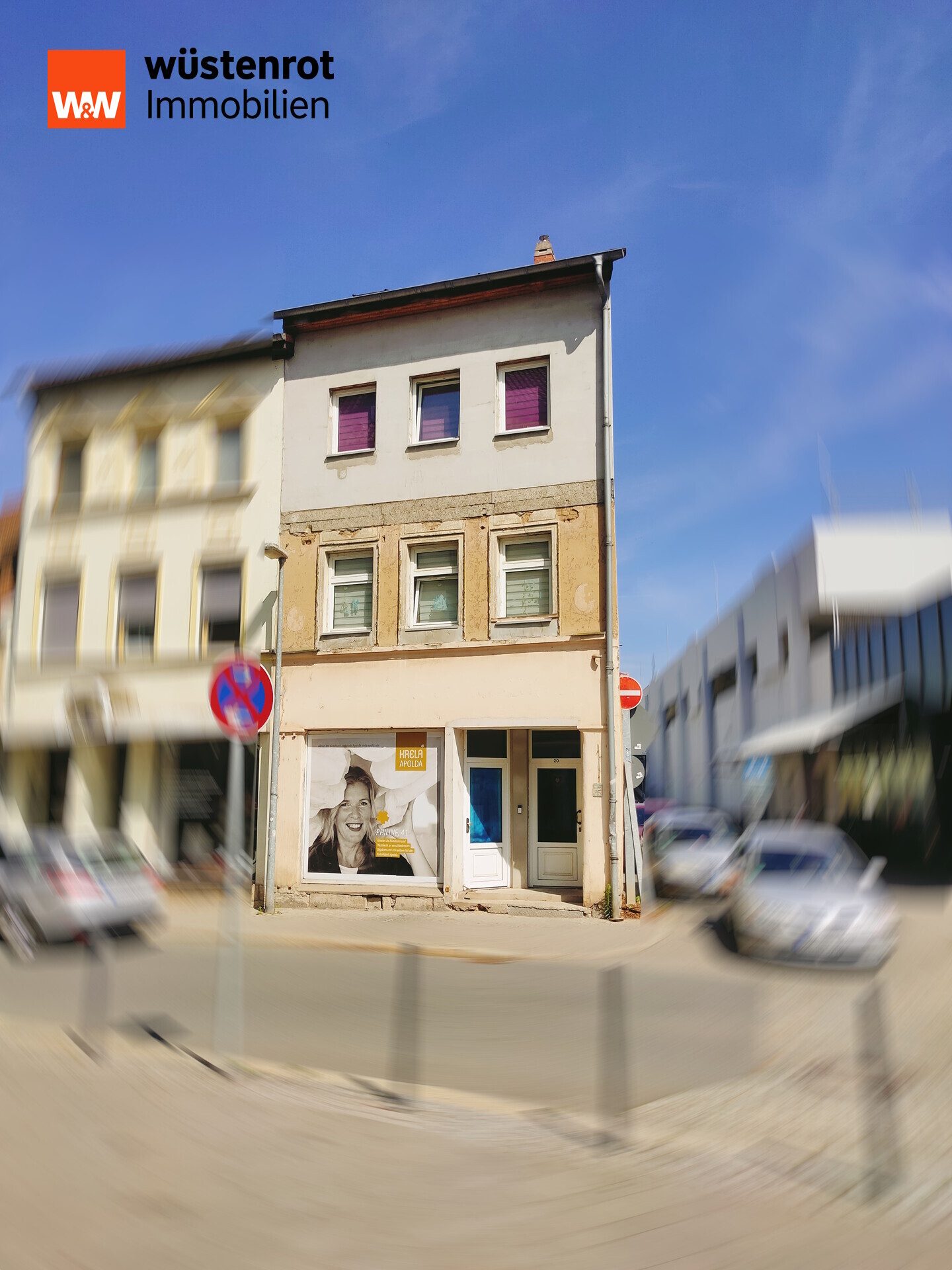 Immobilienangebot - Apolda - Alle - Wohn- und Geschäftshaus in absoluter 1a Lage - Attraktive Kapitalanlage mitten in der Stadt