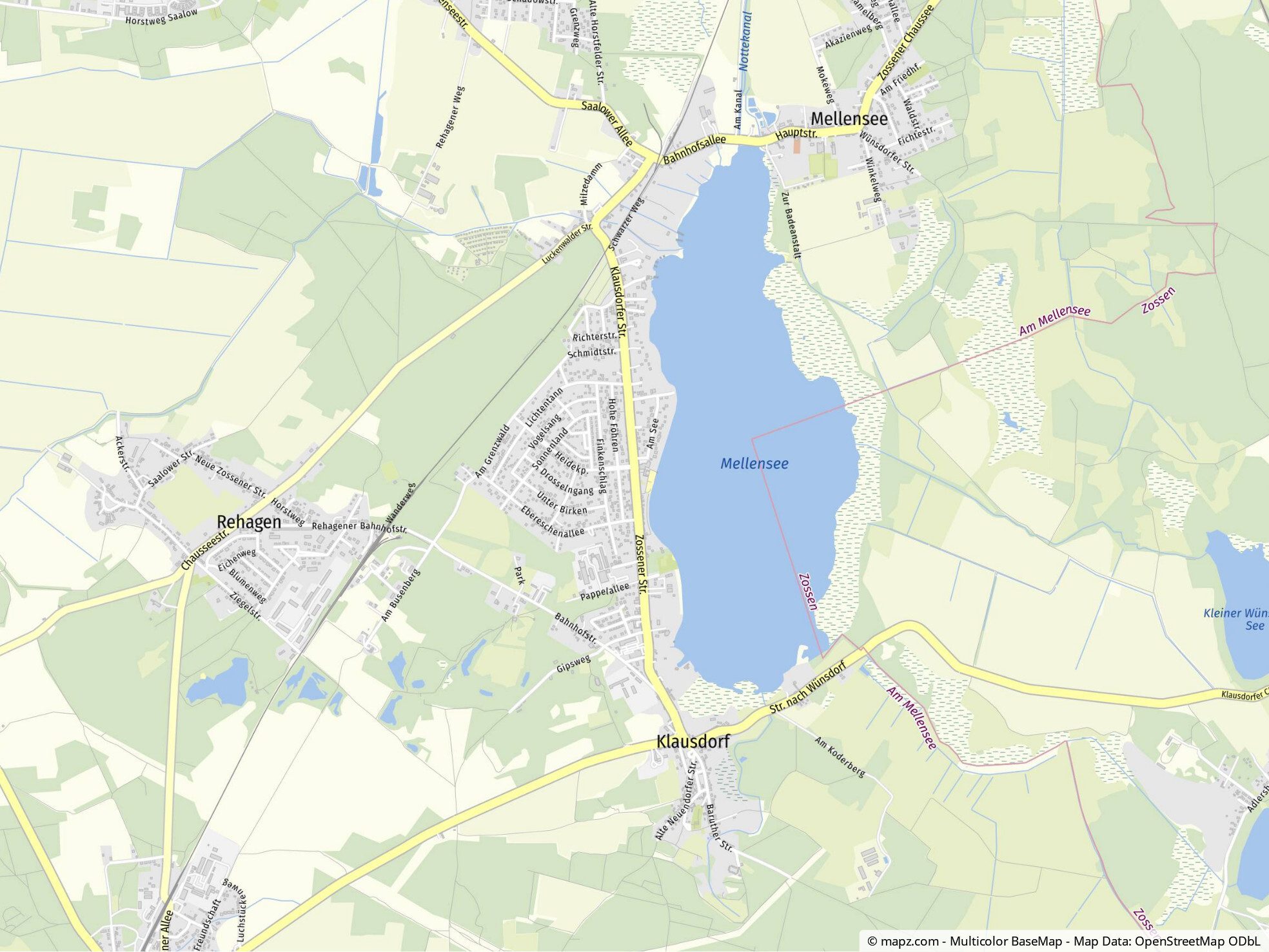 Immobilienangebot - Klausdorf - Alle - 768m² in Klausdorf am Mellensee! Eines der letzten Bauplätze ohne Baumbestand und Seenähe