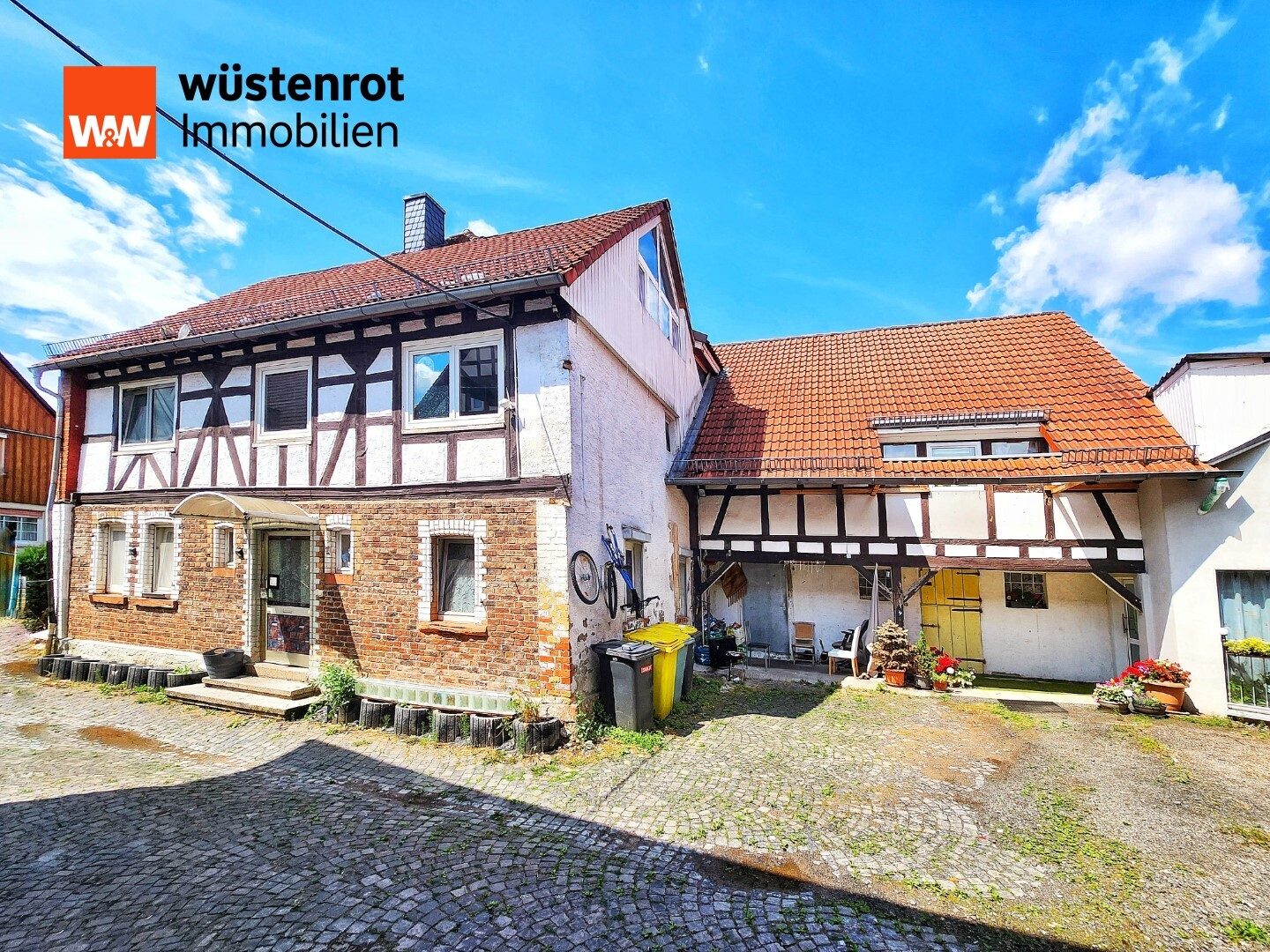 Immobilienangebot - Gründau / Niedergründau - Alle - Mehrfamilienhaus in Gründau – vollvermietet, ca. 48.000 € Jahresmiete, neue Heizung geplant!