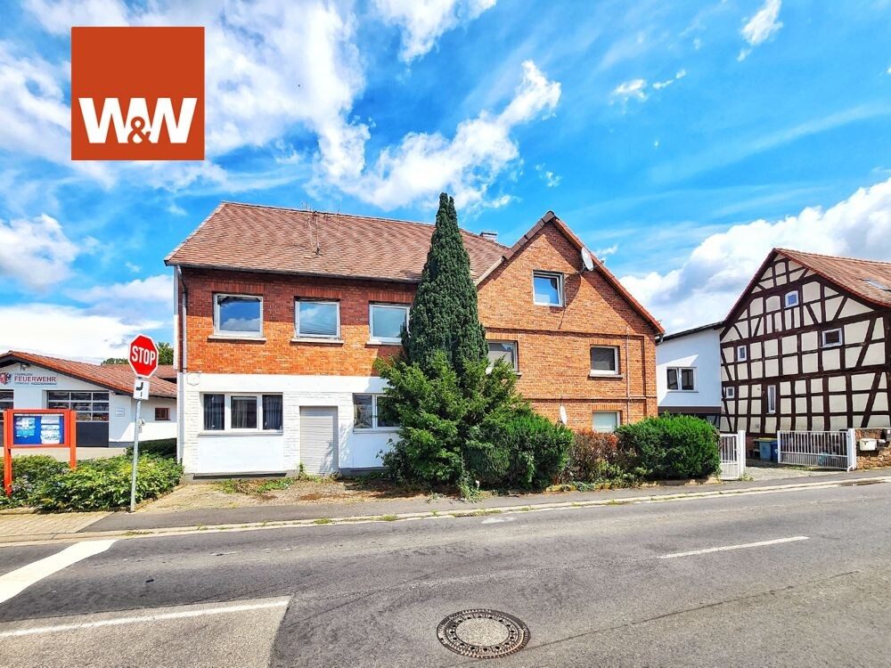 Immobilienangebot - Gründau / Niedergründau - Alle - Mehrfamilienhaus in Gründau – vollvermietet, ca. 48.000 € Jahresmiete, neue Heizung geplant!