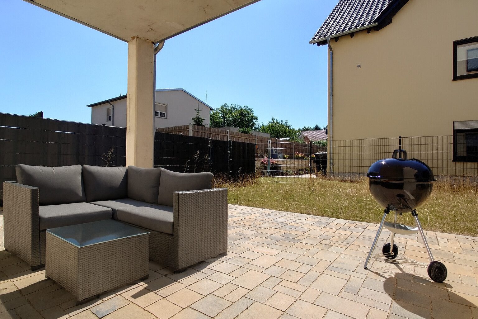Immobilienangebot - Meißen / Bohnitzsch - Alle - Moderne Wohnung mit Garten und Terrasse am Stadtrand von Meißen – Erstbezug / Neubau
