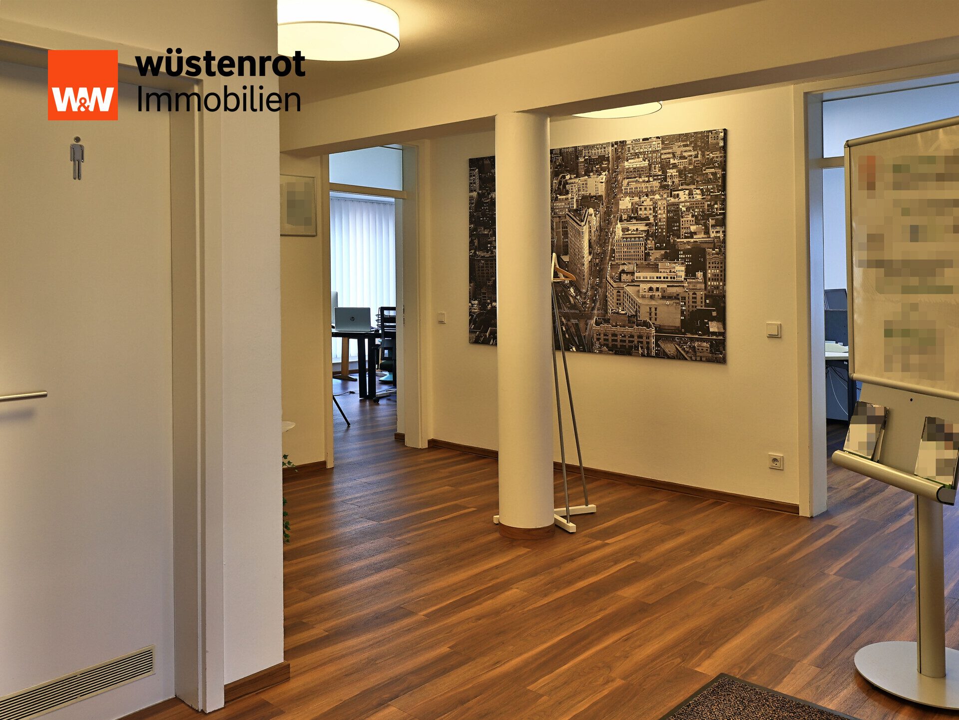 Immobilienangebot - Weiden - Alle - Großzügiges Büroobjekt mit viel Potential und Möglichkeiten in zentraler Lage