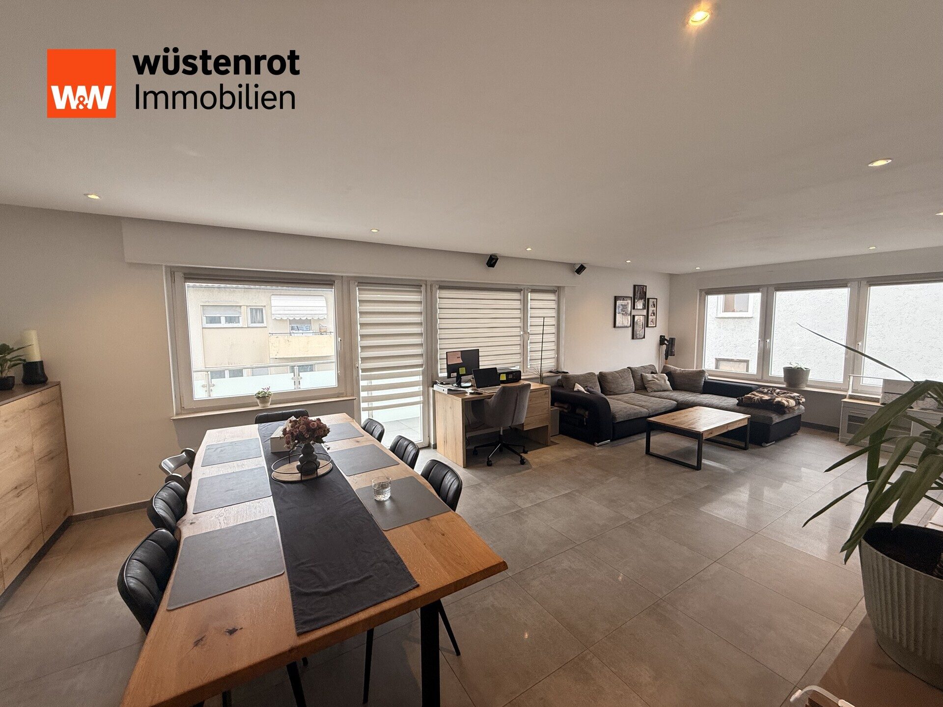 Immobilienangebot - Stuttgart - Alle - Top-Lage in Stammheim: Moderne 3-Zimmer-Wohnung mit Doppelbalkon, Garten & Stellplatz