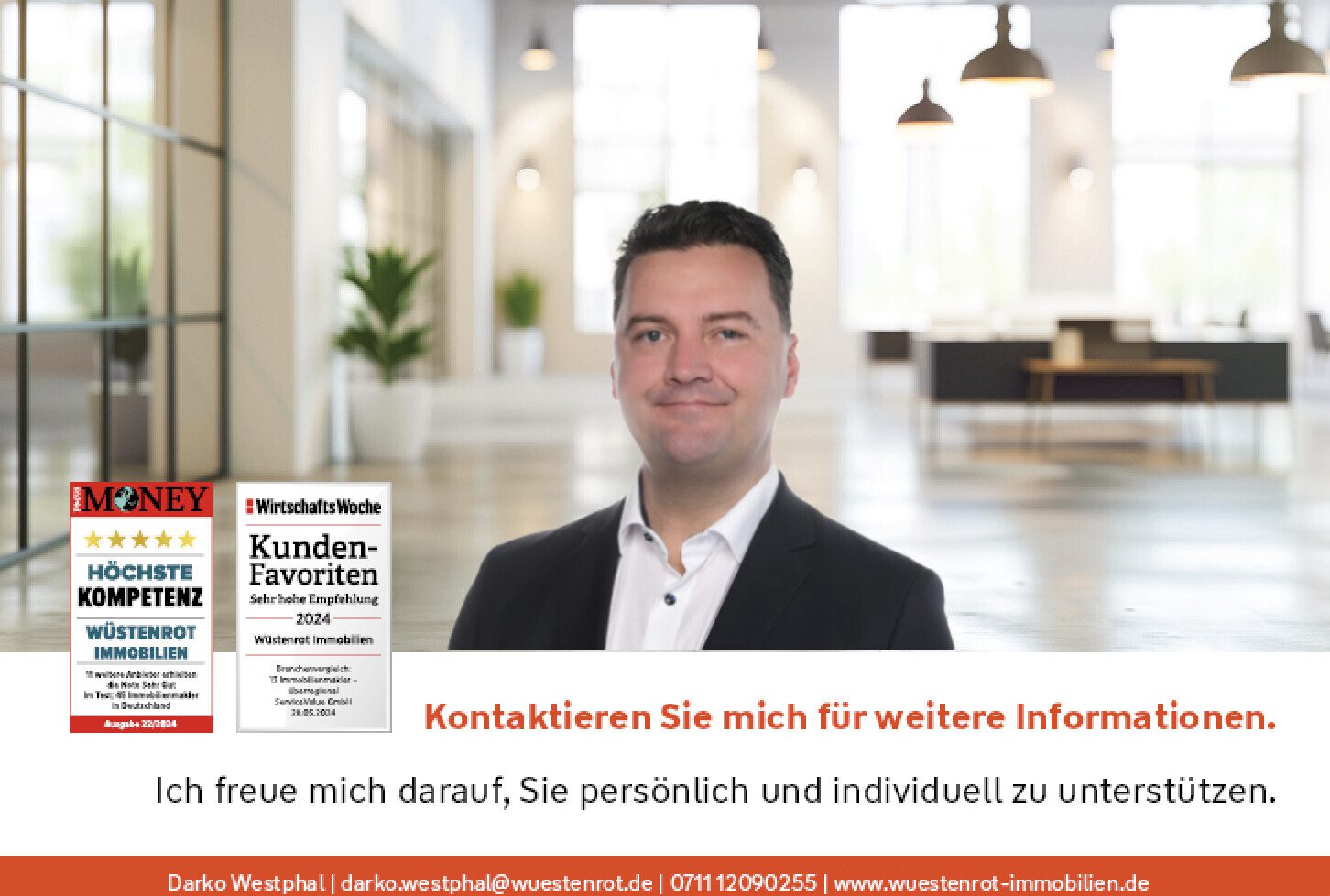Immobilienangebot - Stuttgart - Alle - Lichtdurchflutete 2-Zimmer-Dachgeschosswohnung mit moderner Raumaufteilung