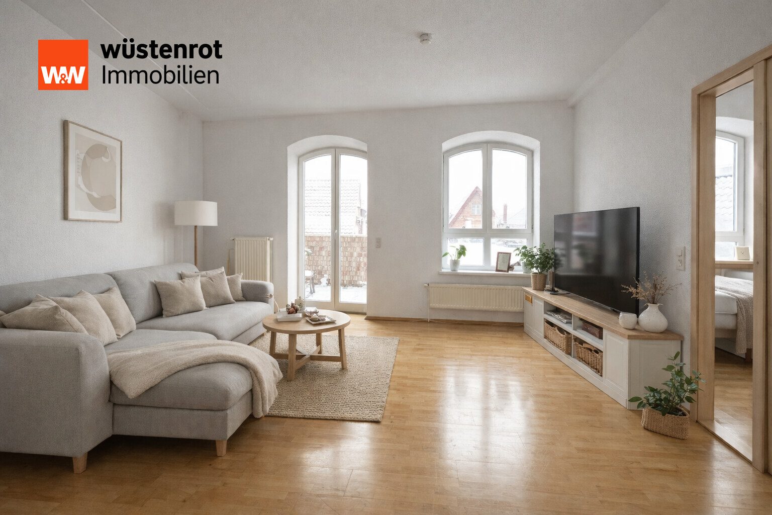 Immobilienangebot - Lüneburg - Alle - Individuell schön! Bezugsfreie Dachgeschosswohnung im Stadtzentrum