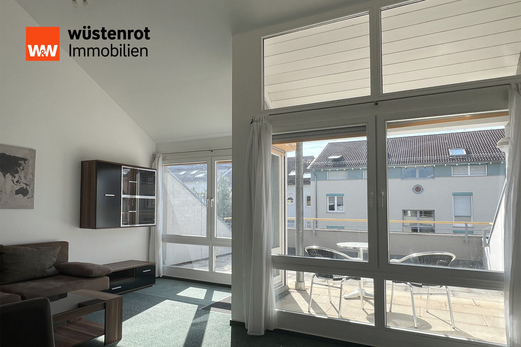 Immobilienangebot - Ludwigsburg - Alle - Charmante Dachwohnung mit Südterrasse im Herzen der Barockstadt