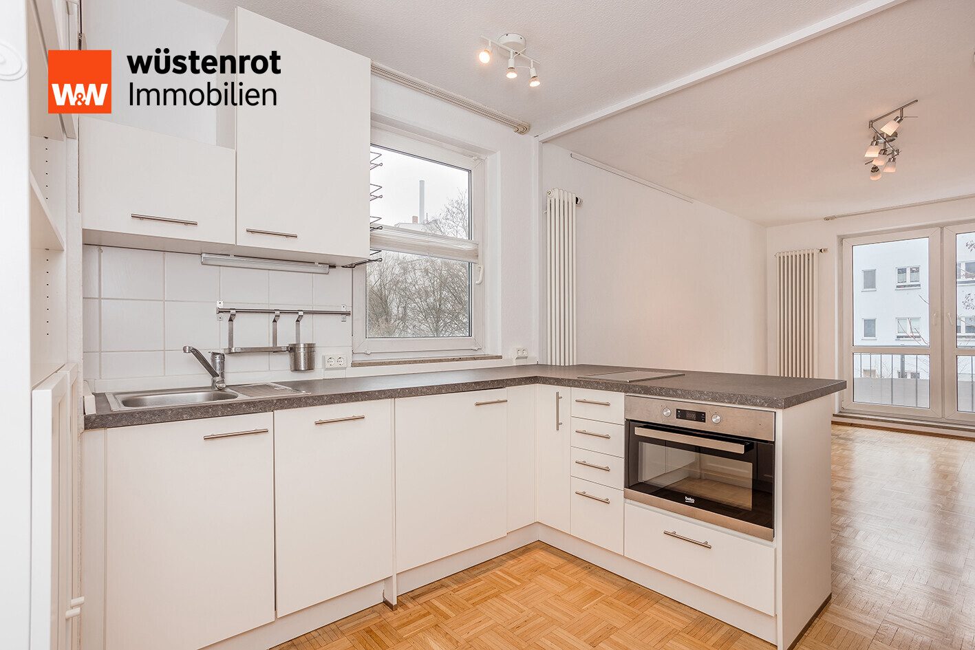Immobilienangebot - Berlin - Alle - RESERVIERT! Ruhig gelegene 2 Zimmer-Wohnung mit Süd-Balkon nahe Mierendorffplatz und Schlossgarten