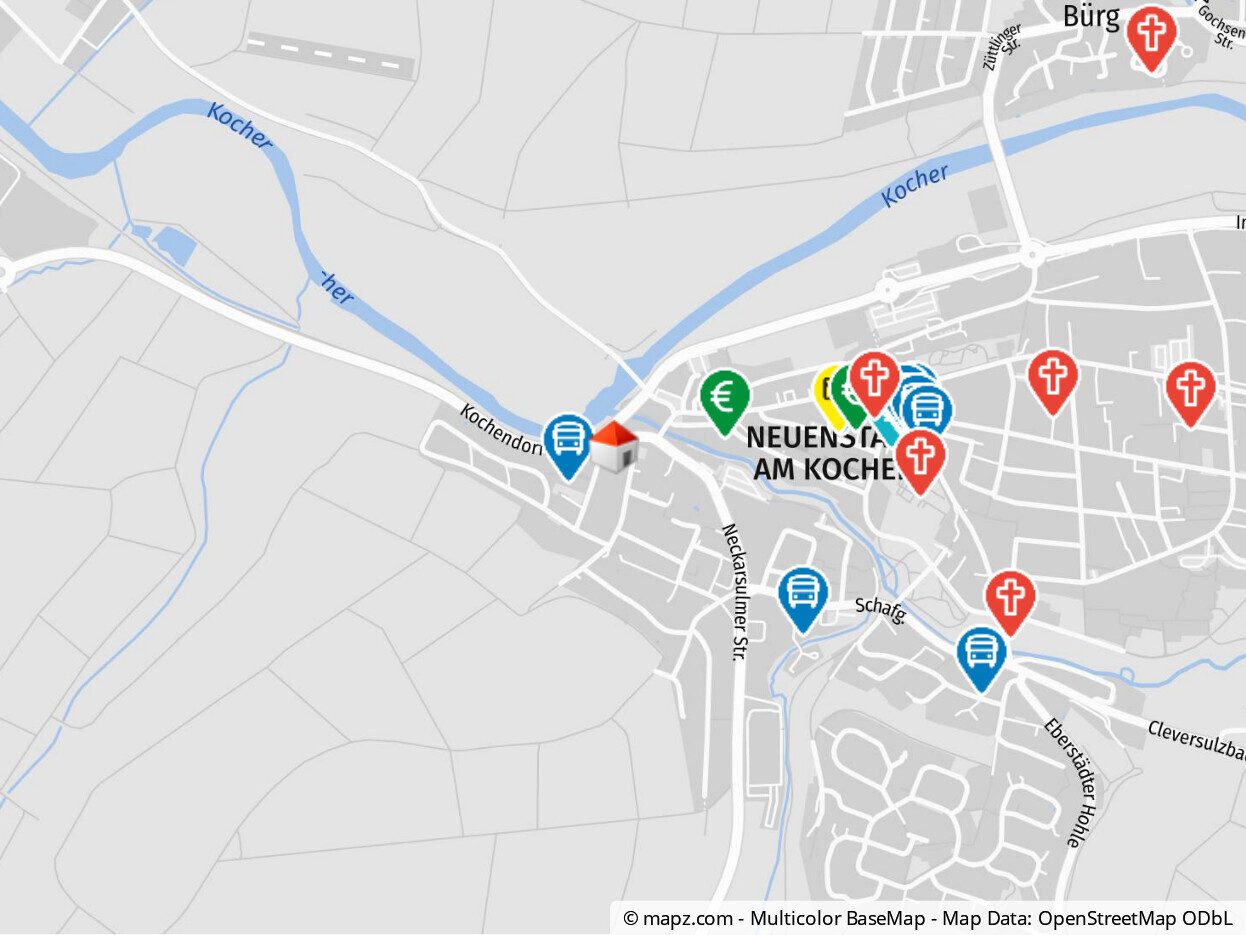 Immobilienangebot - Neuenstadt am Kocher - Alle - Helle 3,5-Zimmer-EG-Wohnung mit Wintergarten / Terrasse / TG- und Außenstellplatz - sofort frei !