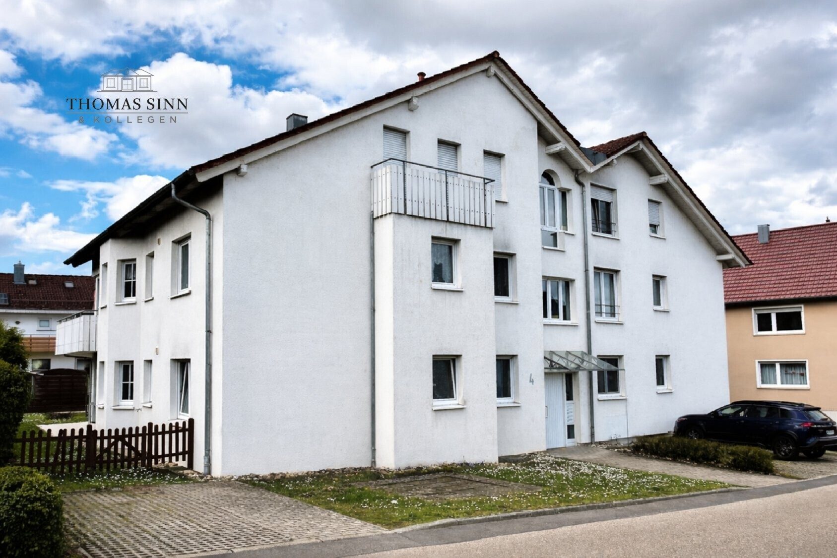 Immobilienangebot - Neuenstadt am Kocher - Alle - Helle 3,5-Zimmer-EG-Wohnung mit Wintergarten / Terrasse / TG- und Außenstellplatz - sofort frei !