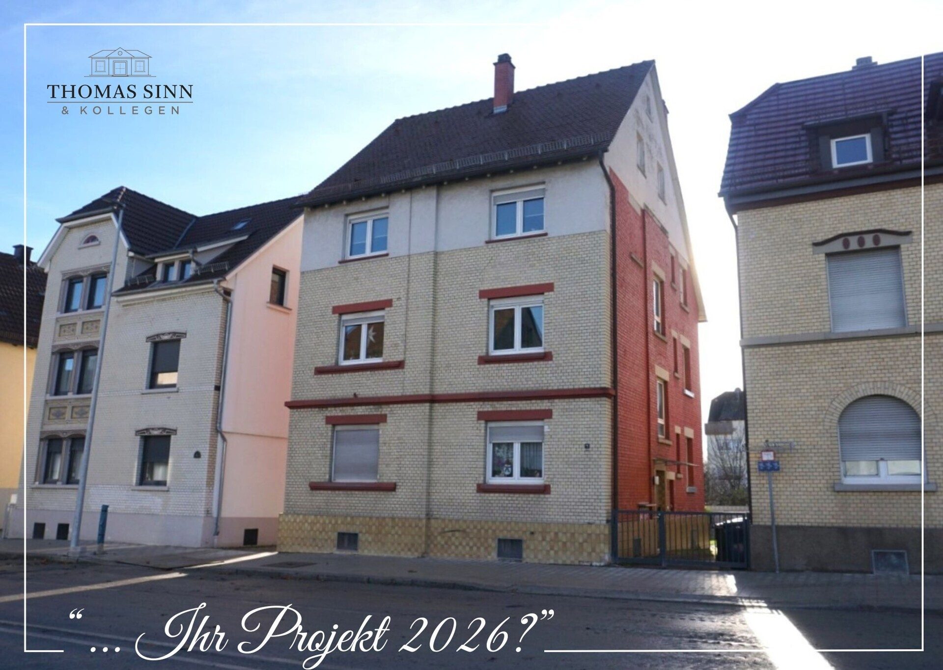 Immobilienangebot - Heilbronn - Alle - Vermietetes 3-Familienhaus in zentraler Lage zum sanieren