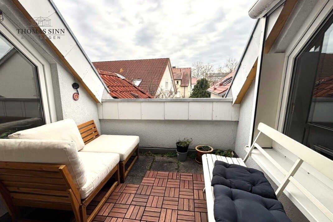 Immobilienangebot - Heilbronn - Alle - Schöne 3 Zimmer DG-Wohnung in ruhiger zweiter Baureihe