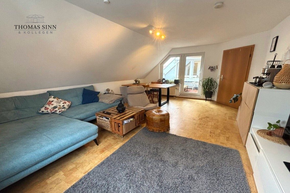 Immobilienangebot - Heilbronn - Alle - Schöne 3 Zimmer DG-Wohnung in ruhiger zweiter Baureihe