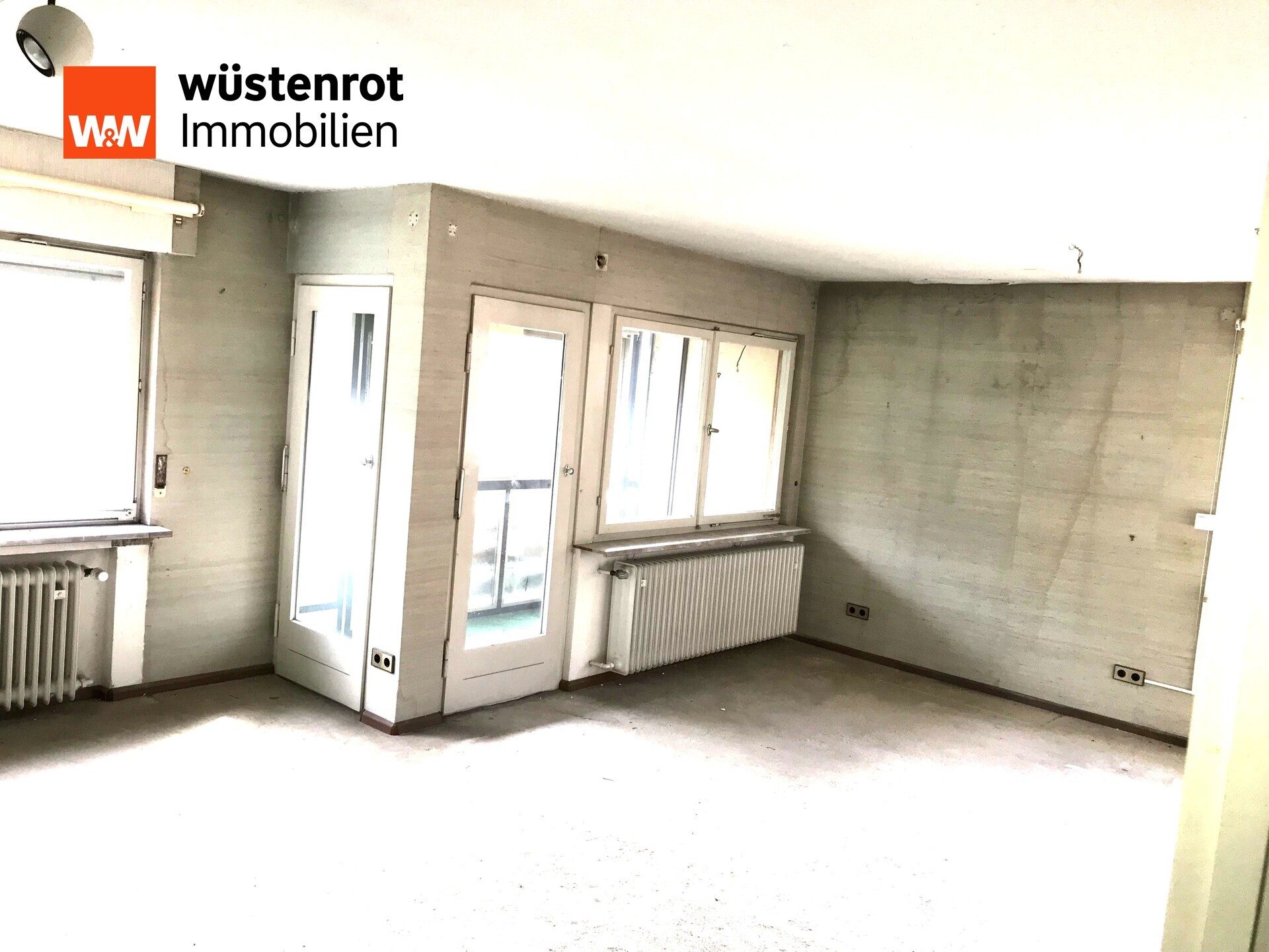 Immobilienangebot - Müllheim - Alle - Raumwunder im Dörnröschenschlaf: Doppelhaushälfte mit Gewerbeeinheit