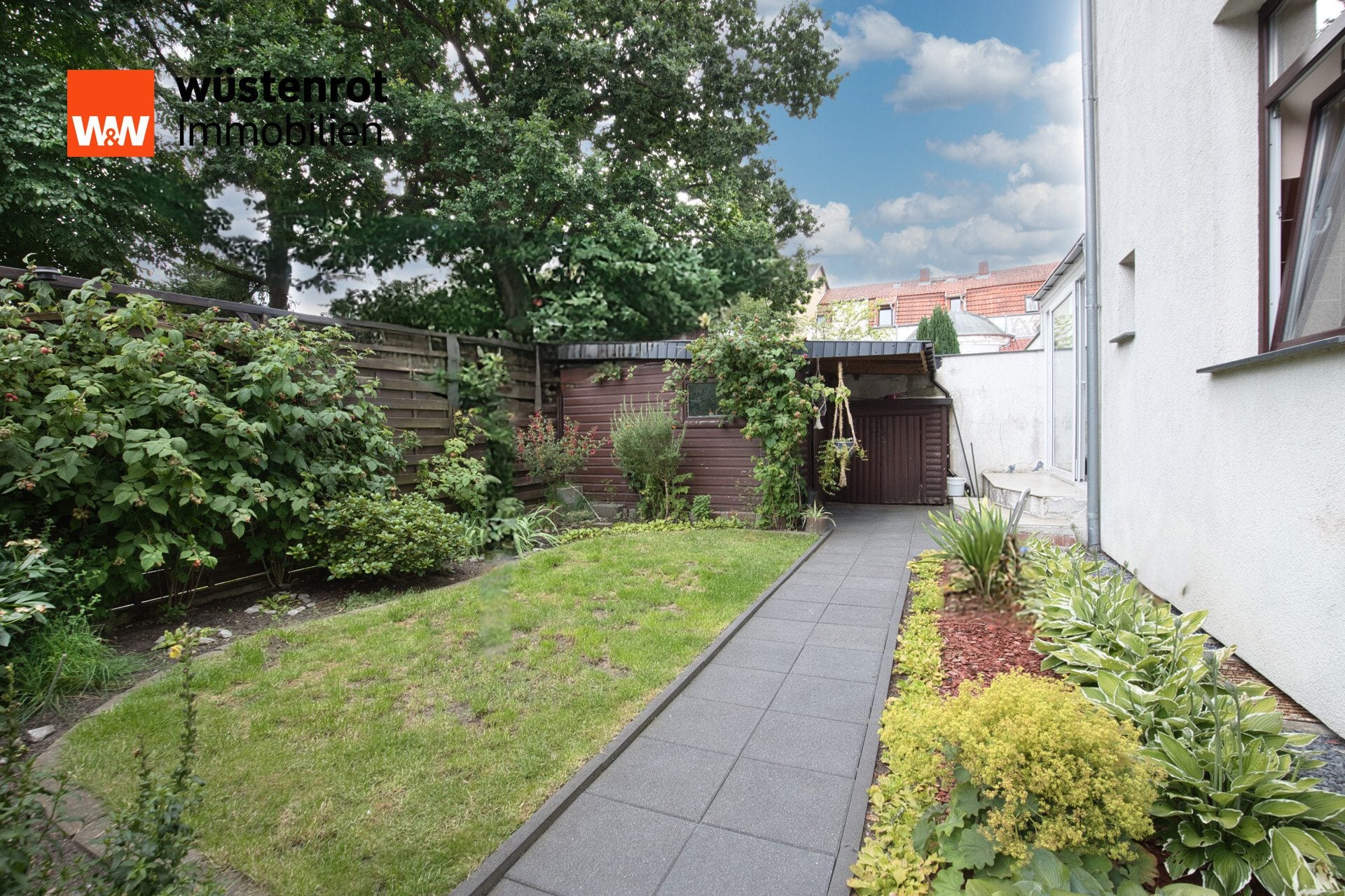 Immobilienangebot - Bremerhaven / Wulsdorf - Alle - Gepflegte 3,5-Zimmer-Wohnung mit überdachter Terrasse