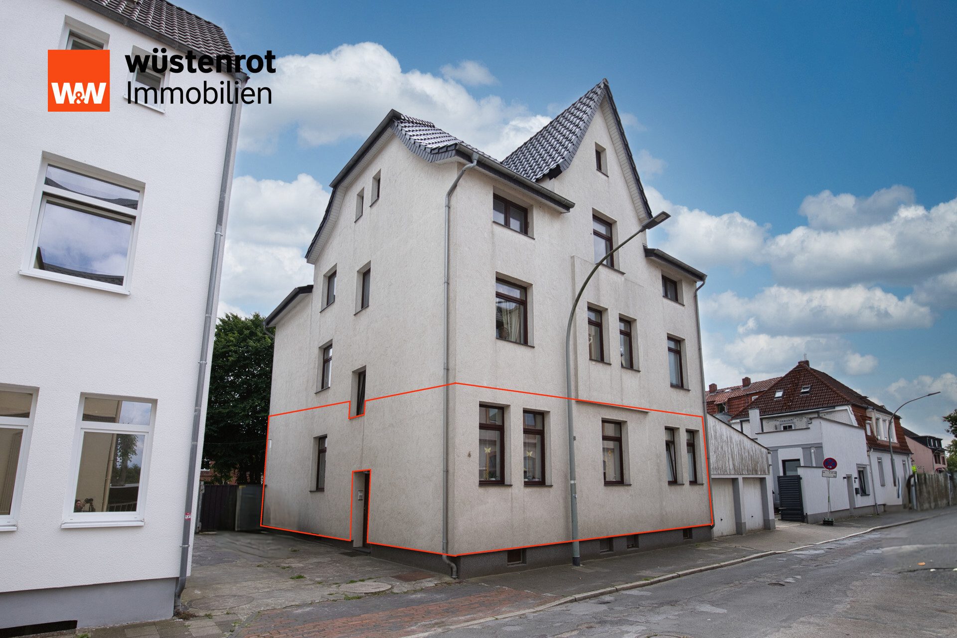 Immobilienangebot - Bremerhaven / Wulsdorf - Alle - Gepflegte 3,5-Zimmer-Wohnung mit überdachter Terrasse