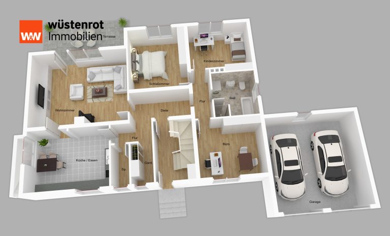 Immobilienangebot - Fladungen - Alle - Familienglück am Ortsrand: Gepflegtes Raumwunder mit Kachelofen in Fladungen